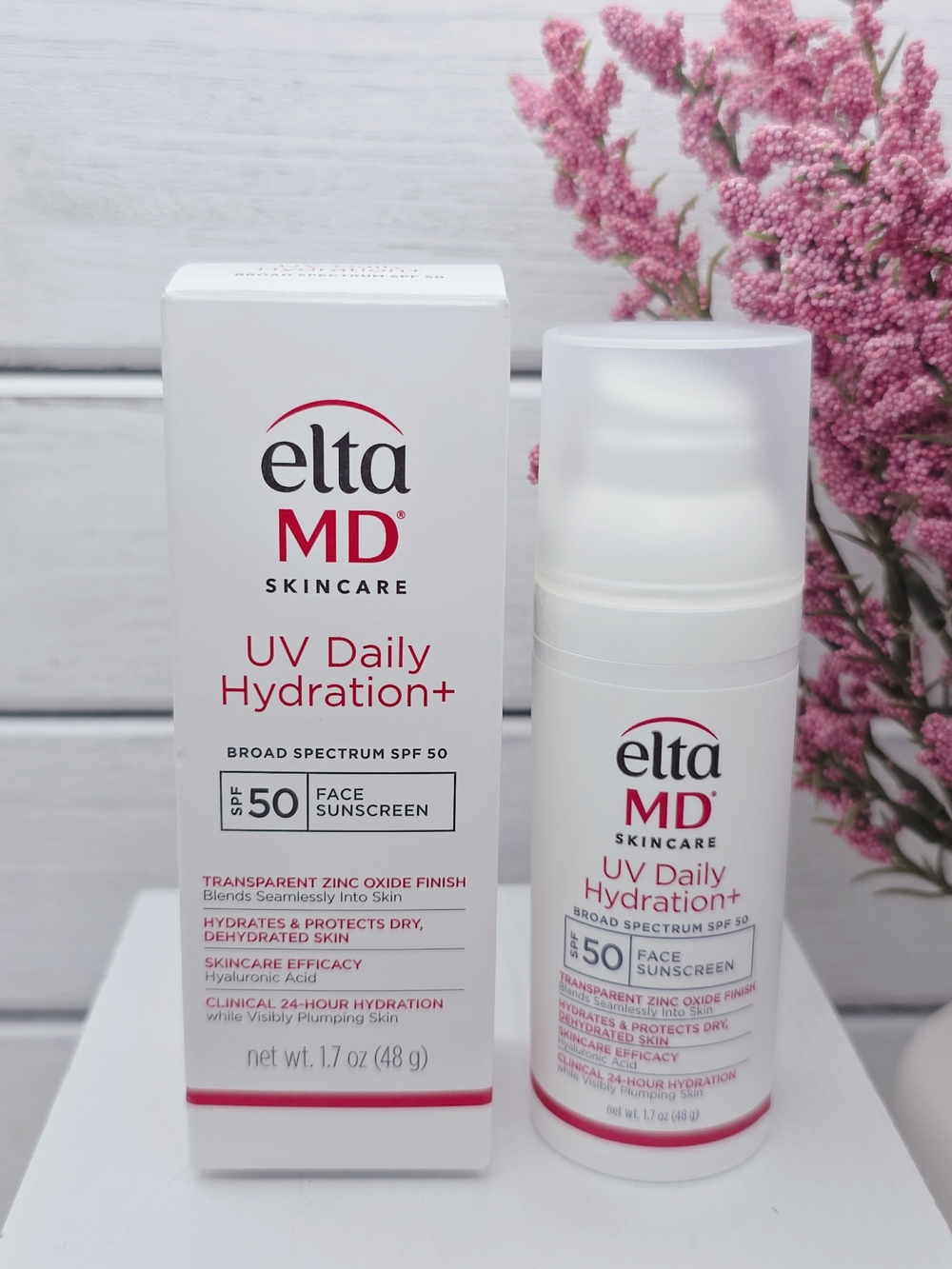 EltaMD UV Daily Hydration+ SPF 50 Face Sunscreen - White